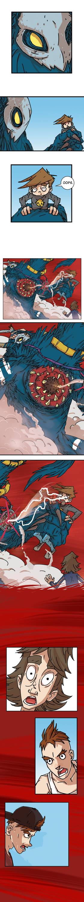 Read Three vs Evil: Webcomic version  6 Page 3 in English