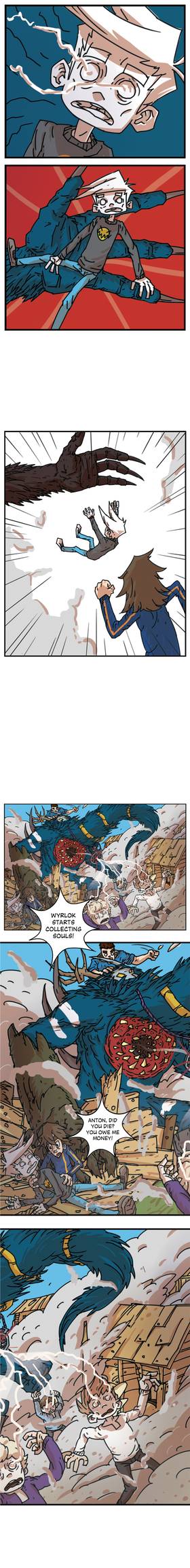 Read Three vs Evil: Webcomic version  6 Page 4 in English