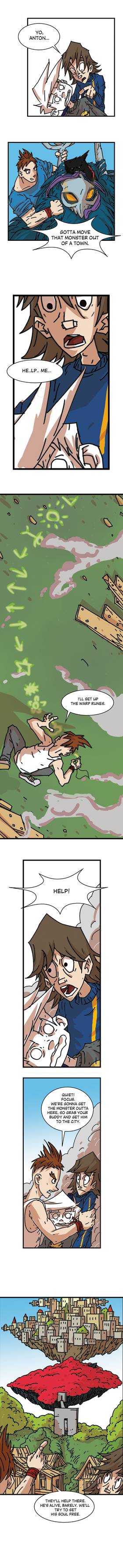 Read Three vs Evil: Webcomic version  6 Page 5 in English