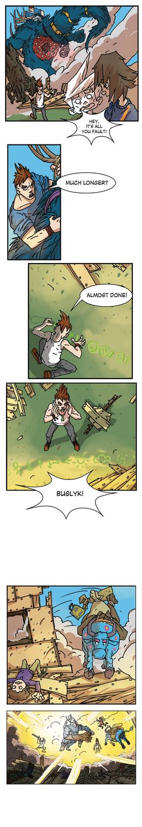 Read Three vs Evil: Webcomic version  6 Page 6 in English