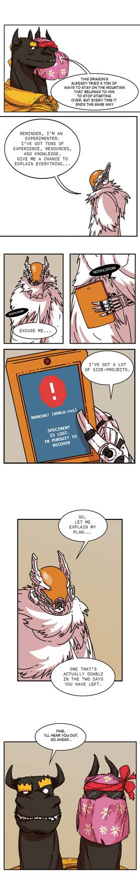 Read Three vs Evil: Webcomic version  7 Page 6 in English