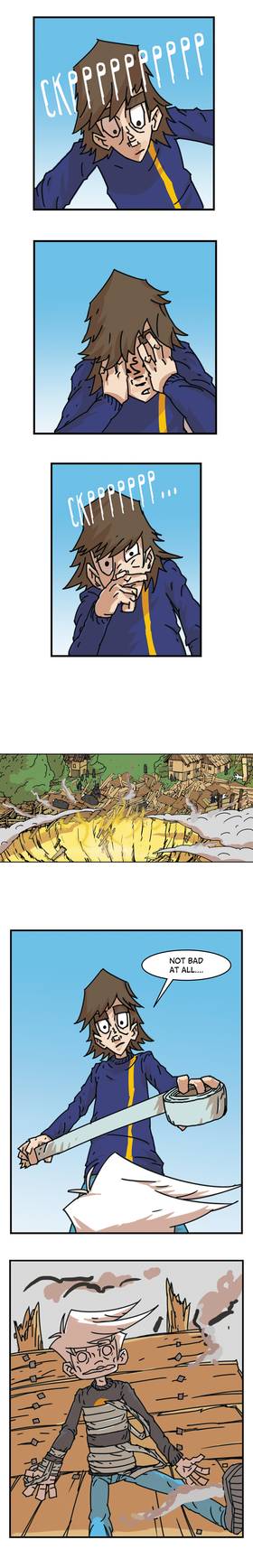 Read Three vs Evil: Webcomic version  8 Page 1 in English