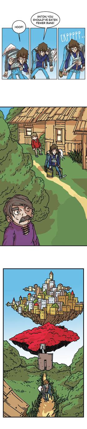 Read Three vs Evil: Webcomic version  8 Page 2 in English