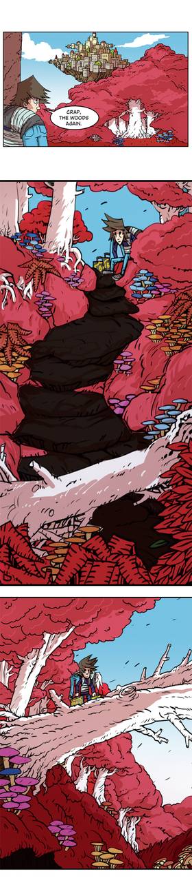 Read Three vs Evil: Webcomic version  8 Page 4 in English