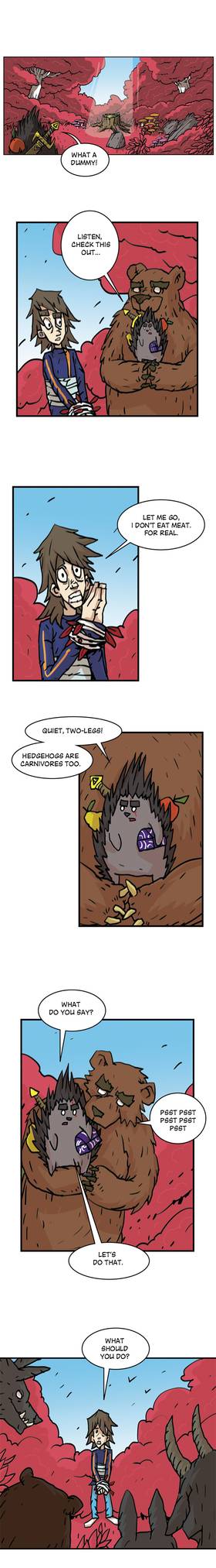 Read Three vs Evil: Webcomic version  8 Page 8 in English