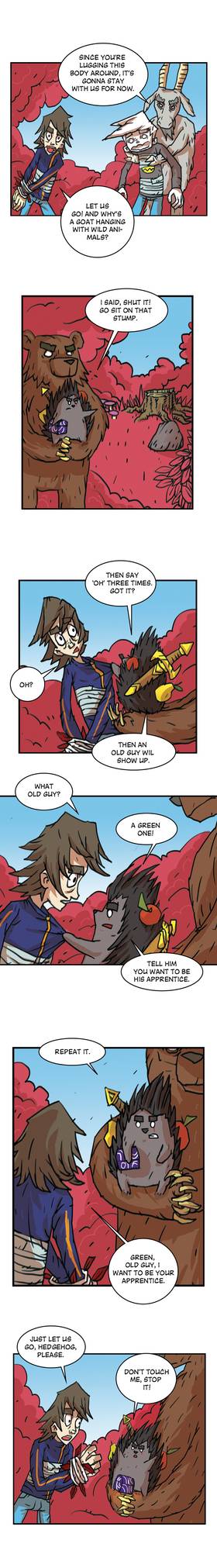 Read Three vs Evil: Webcomic version  9 Page 2 in English