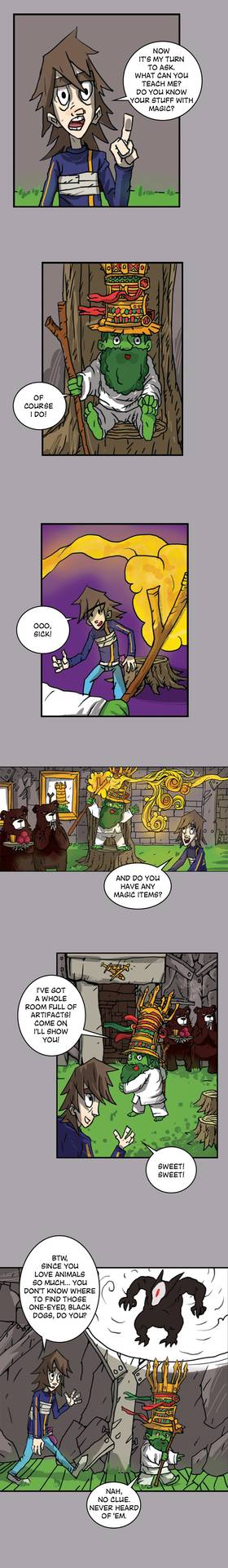 Read Three vs Evil: Webcomic version  10 Page 2 in English