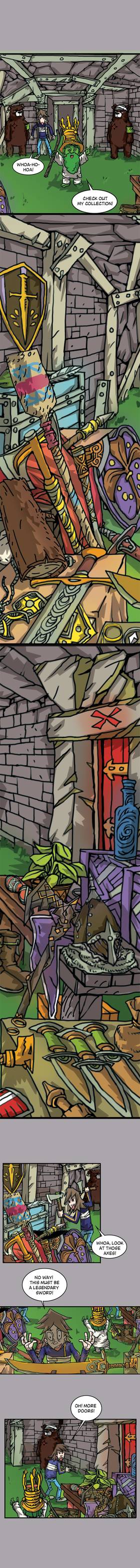 Read Three vs Evil: Webcomic version  10 Page 3 in English