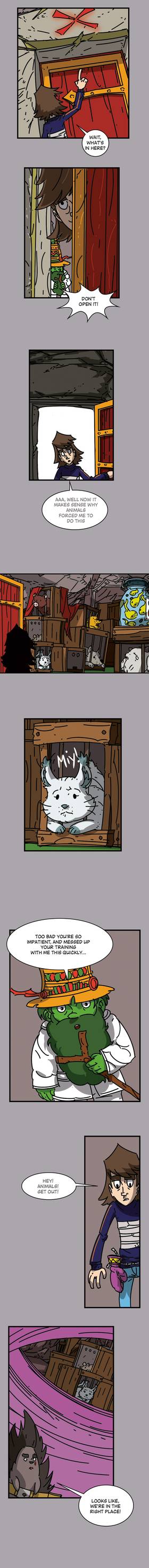 Read Three vs Evil: Webcomic version  10 Page 4 in English