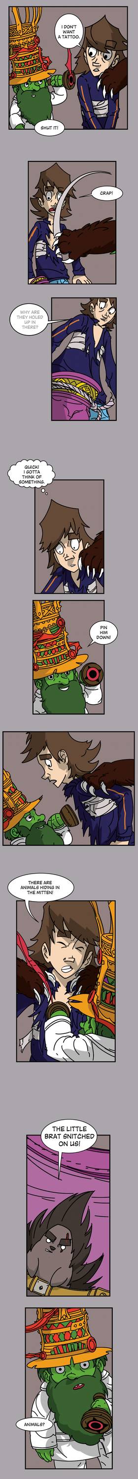 Read Three vs Evil: Webcomic version  10 Page 6 in English