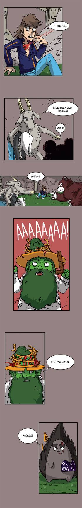 Read Three vs Evil: Webcomic version  11 Page 1 in English