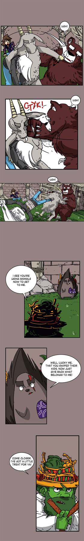 Read Three vs Evil: Webcomic version  11 Page 2 in English