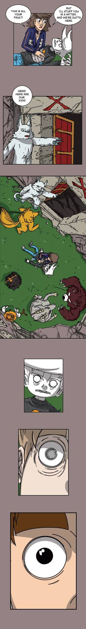 Read Three vs Evil: Webcomic version  11 Page 3 in English