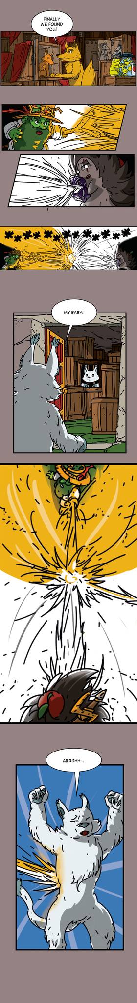 Read Three vs Evil: Webcomic version  11 Page 5 in English