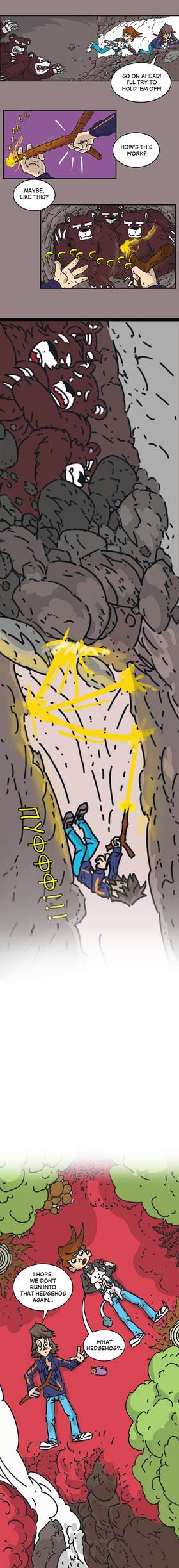 Read Three vs Evil: Webcomic version  11 Page 9 in English