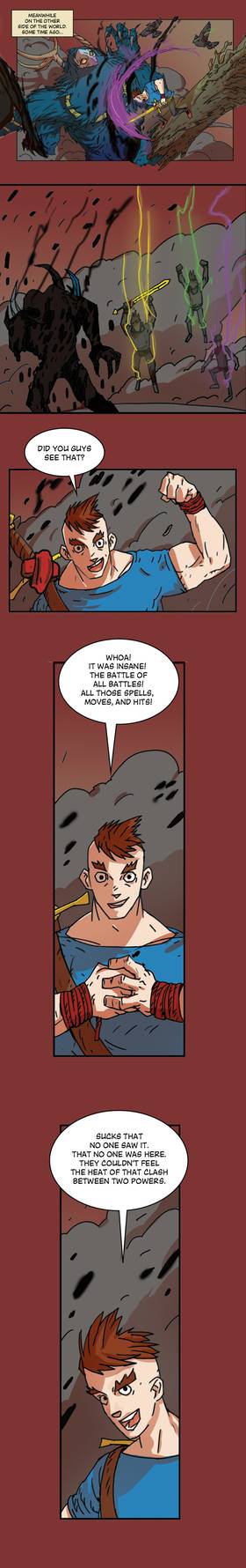 Read Three vs Evil: Webcomic version  12 Page 1 in English