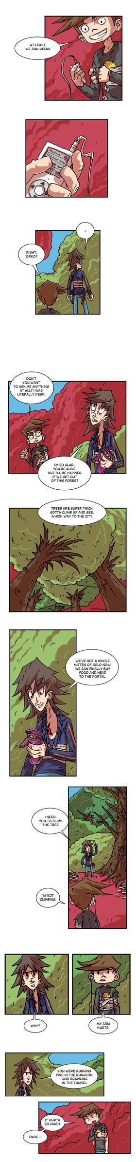 Read Three vs Evil: Webcomic version  13 Page 1 in English