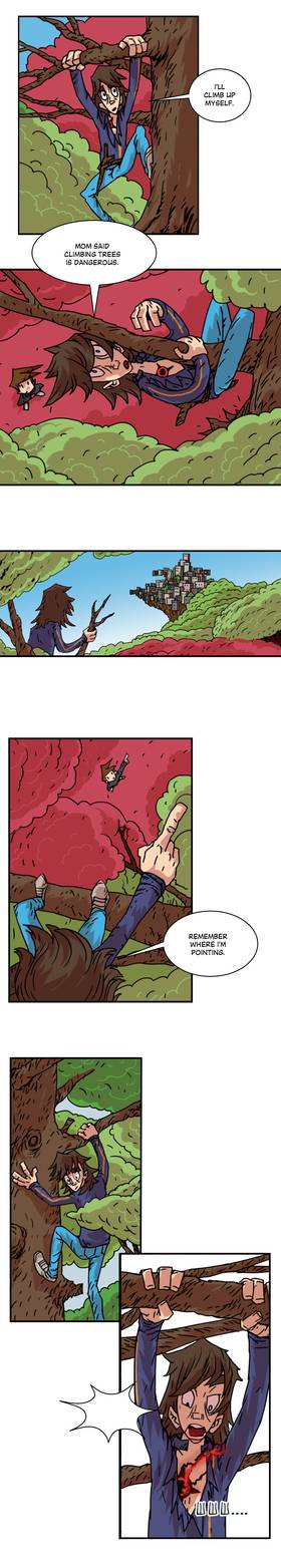 Read Three vs Evil: Webcomic version  13 Page 2 in English