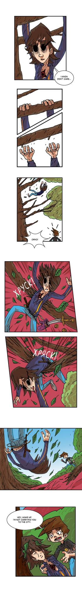 Read Three vs Evil: Webcomic version  13 Page 3 in English