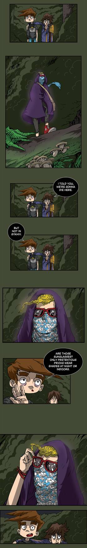 Read Three vs Evil: Webcomic version  13 Page 7 in English