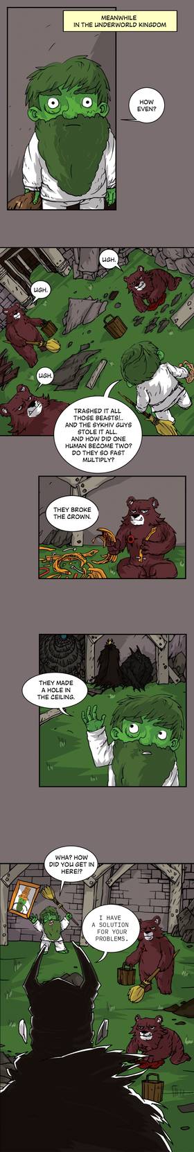 Read Three vs Evil: Webcomic version  14 Page 7 in English