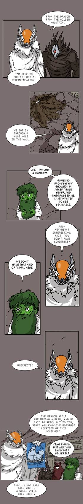 Read Three vs Evil: Webcomic version  14 Page 8 in English