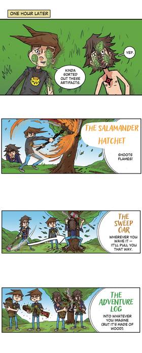 Read Three vs Evil: Webcomic version  15 Page 3 in English