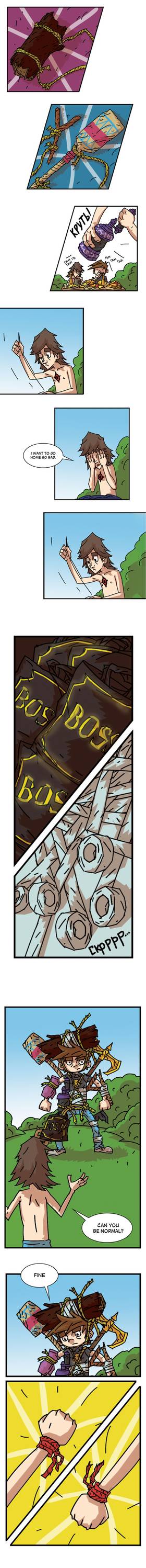 Read Three vs Evil: Webcomic version  15 Page 6 in English