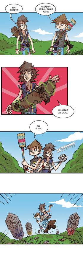 Read Three vs Evil: Webcomic version  15 Page 7 in English