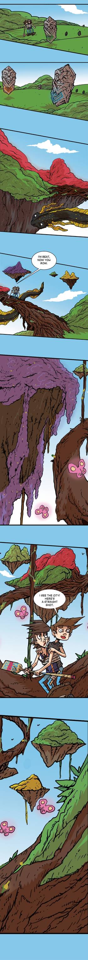 Read Three vs Evil: Webcomic version  15 Page 8 in English