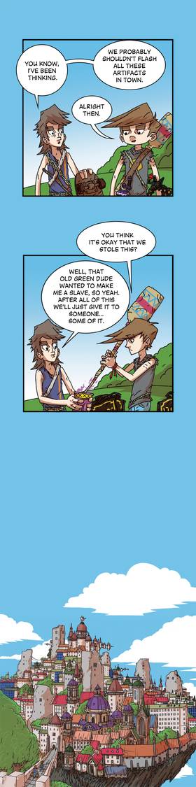 Read Three vs Evil: Webcomic version  15 Page 9 in English
