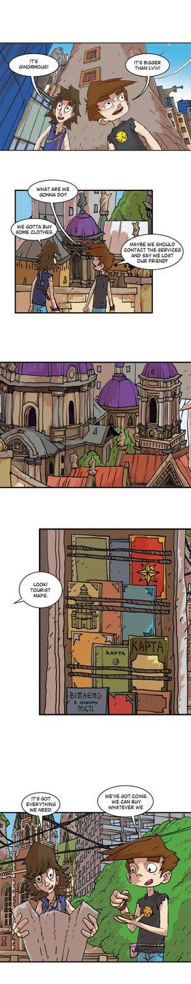 Read Three vs Evil: Webcomic version  16 Page 1 in English