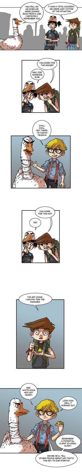 Read Three vs Evil: Webcomic version  16 Page 6 in English