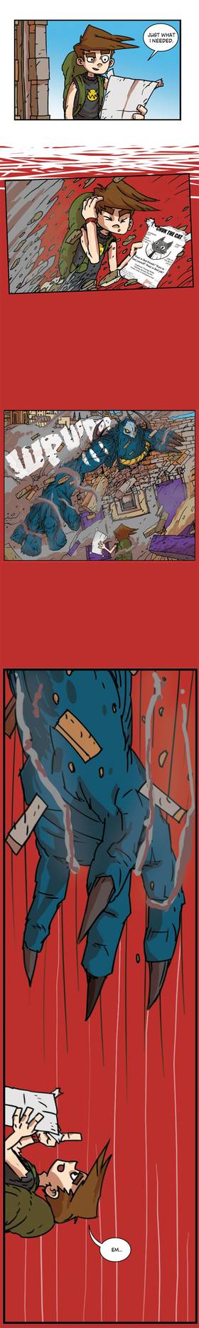 Read Three vs Evil: Webcomic version  16 Page 8 in English