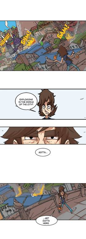 Read Three vs Evil: Webcomic version  17 Page 1 in English