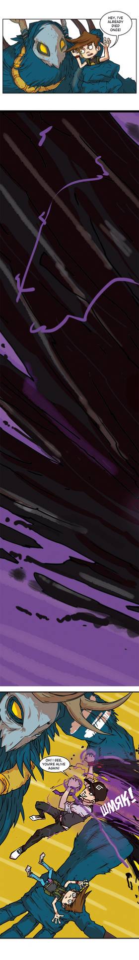 Read Three vs Evil: Webcomic version  17 Page 2 in English