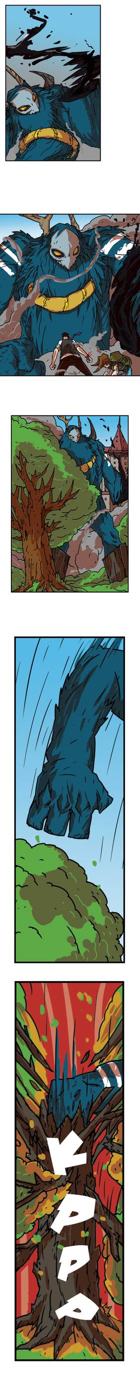 Read Three vs Evil: Webcomic version  17 Page 3 in English