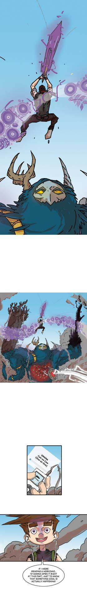 Read Three vs Evil: Webcomic version  17 Page 7 in English