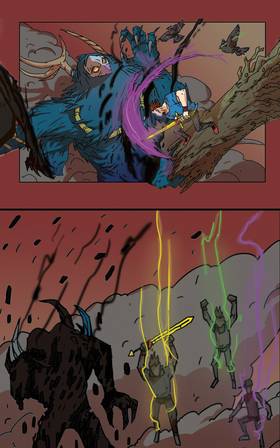 Read Three vs Evil: Webcomic version  12 Page 1 in Ukrainian