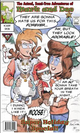 Read THE ACTUAL, SEMI-TRUE ADVENTURES OF MARK AND DEE SUPER HOLIDAY SPECIAL!  1 Page 1 in English