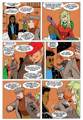Read THE ACTUAL, SEMI-TRUE ADVENTURES OF MARK AND DEE SUPER HOLIDAY SPECIAL!  1 Page 8 in English