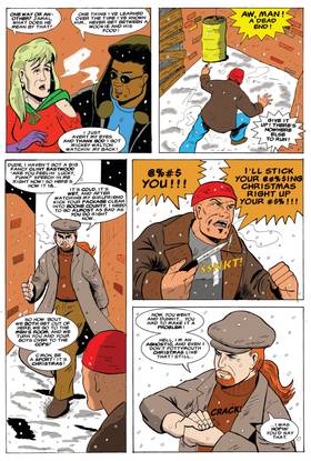 Read THE ACTUAL, SEMI-TRUE ADVENTURES OF MARK AND DEE SUPER HOLIDAY SPECIAL!  1 Page 9 in English