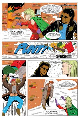 Read THE ACTUAL, SEMI-TRUE ADVENTURES OF MARK AND DEE SUPER HOLIDAY SPECIAL!  1 Page 10 in English