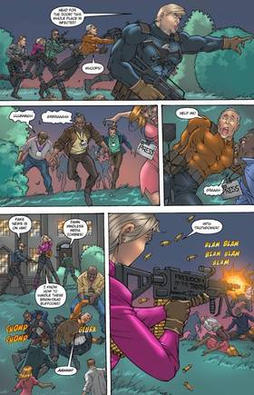 Read Donald's Defenders  1 Page 5 in English