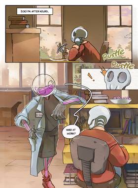 Read Dr. Glass & Grim Reader  1 Page 2 in English