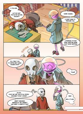 Read Dr. Glass & Grim Reader  1 Page 4 in English