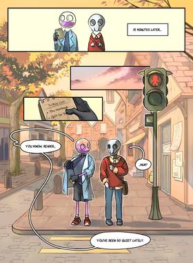 Read Dr. Glass & Grim Reader  1 Page 6 in English