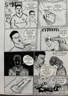 Read THE MONSTER INSIDE ME  1 Page 9 in Spanish