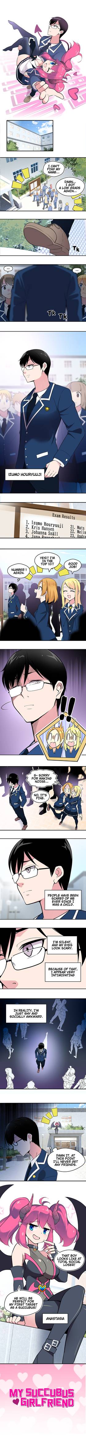 Read My Succubus Girlfriend  2 Page 1 in English