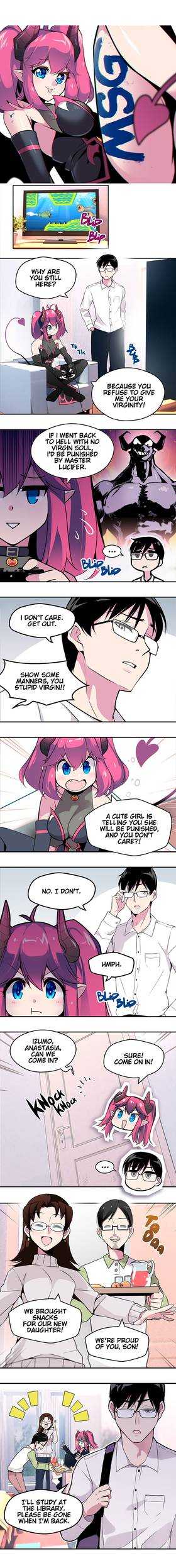 Read My Succubus Girlfriend  4 Page 1 in English